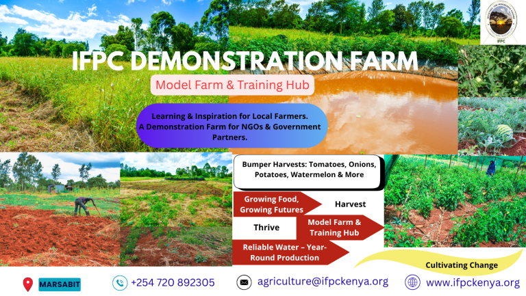 IfPC Demonstration Farm – Marsabit’s Model of Agricultural Excellence